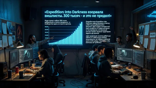 Expedition: Into Darkness взорвала вишлисты. 300 тысяч - и это не предел!