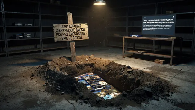 Sony хоронит физические диски. PS6 без дисковода - уже не слухи