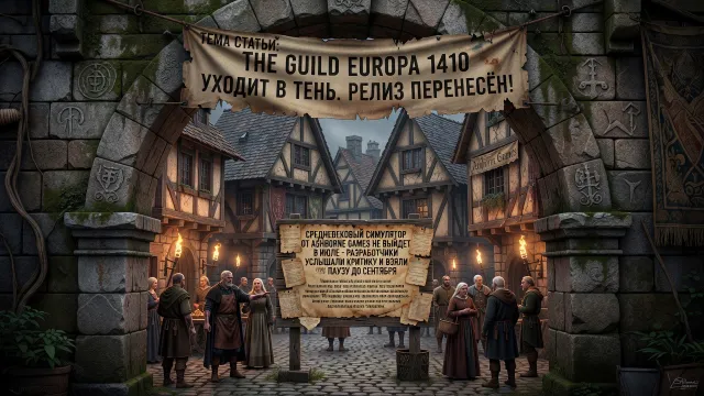 The Guild Europa 1410 уходит в тень. Релиз перенесён!